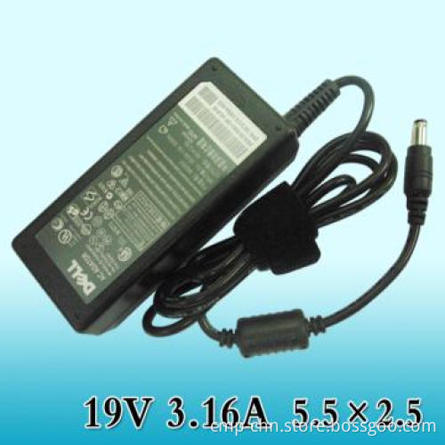 For DELL 60W Laptop Charger 19V 3.16A 5.5*2.5mm